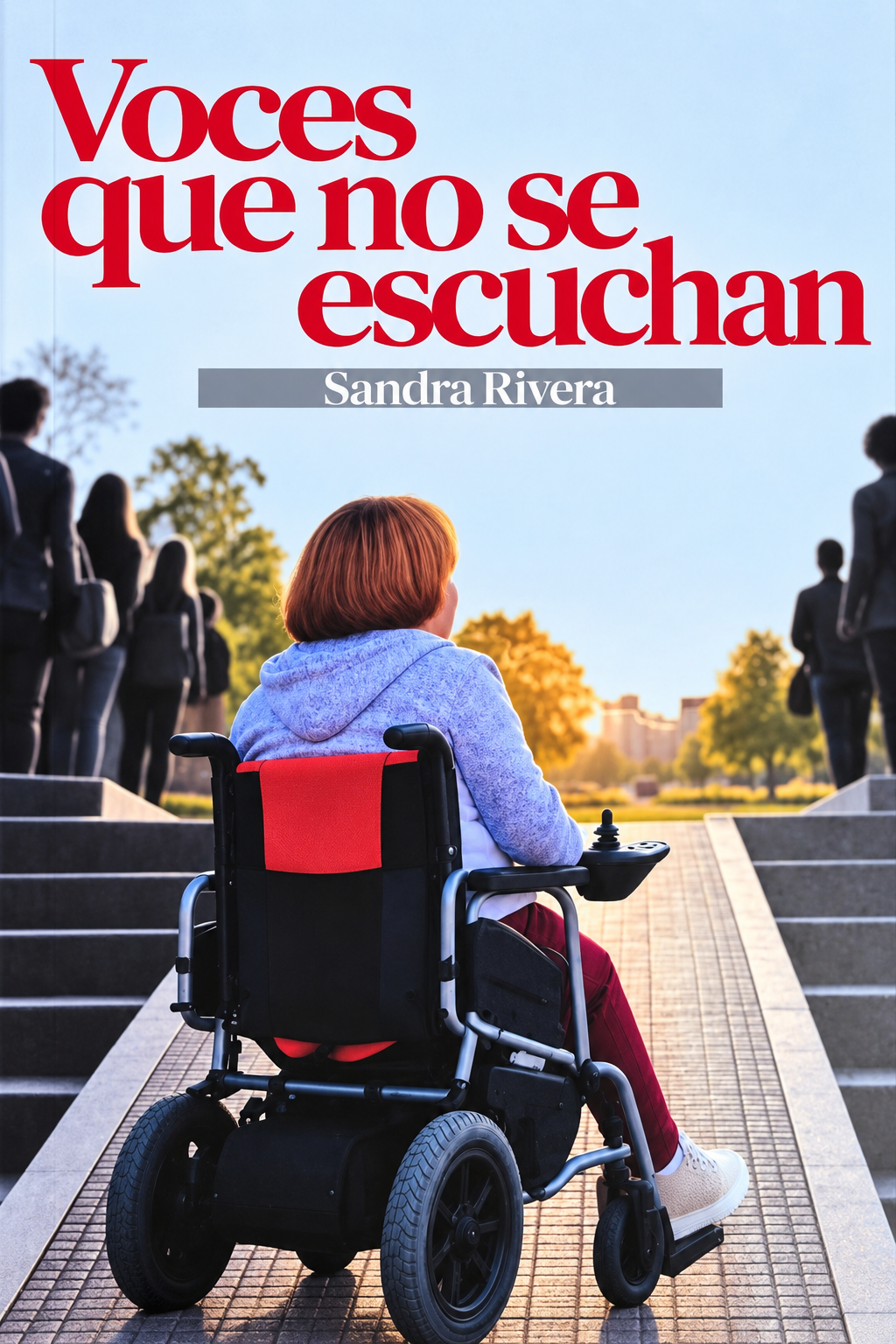 Portada de Voces que no se escuchan, de Sandra Rivera